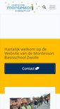 Mobile Screenshot of montessori-zwolle.nl
